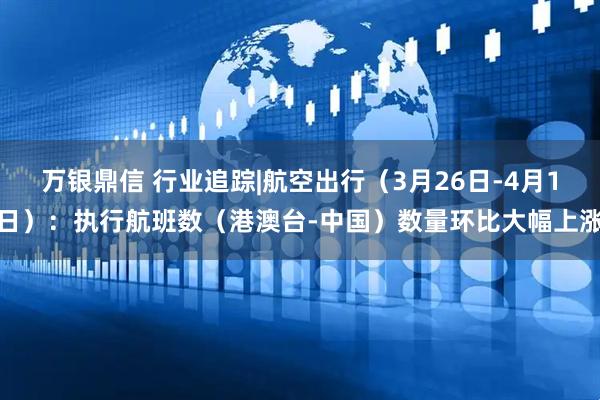 万银鼎信 行业追踪|航空出行（3月26日-4月1日）：执行航班数（港澳台-中国）数量环比大幅上涨